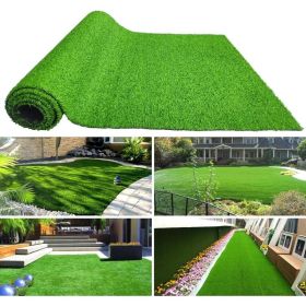 3FT*16FT Artificial turf, professional dog mat large turf outdoor carpet terrace pet lawn, artificial carpet with drainage holes (Grass height 0.78 in
