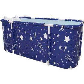 Portable foldable bathtub, thermostatic shower tub tub | ice bath | Separate family bathroom SPA bathtub, shower room soaking vertical bathtub, effect
