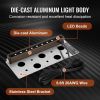 VEVOR LED Hardscape Lighting, 6.8 Inch Retaining Wall Lights, 3W 12V-24V AC/DC Low Voltage Paver Light, IP68 Waterproof Outdoor Step Lights, 3000K Swi