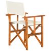 Director's Chairs 2 pcs Solid Acacia Wood