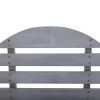 Adirondack Chair Solid Acacia Wood Gray