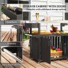 Camping Cart, Grill Cart, Outdoor Bar Cart