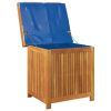 Outdoor Cushion Box 23.6"x19.7"x24" Solid Wood Acacia