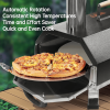 92668755 Outdoor pizza Oven, 12in cooking pizza machine, portable hardwood pellet pizza oven, outdoor kitchen, backyard pizza oven, countertop pizza o