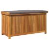 Outdoor Cushion Box 44.5"x19.7"x23.8" Solid Wood Acacia