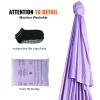 VEVOR Aerial Yoga Hammock & Swing, 4.4 Yards, Yoga Starter Kit with 100gsm Nylon Fabric, Full Rigging Hardware and Easy Set-up Guide, Antigravity Flyi