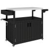 Camping Cart, Grill Cart, Outdoor Bar Cart