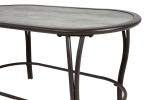4 Piece Outdoor Patio Furniture Sets, Wicker Conversation Set for Porch Deck, Rattan Sofa Chair with Cushion-Grey