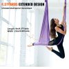 VEVOR Aerial Yoga Hammock & Swing, 4.4 Yards, Yoga Starter Kit with 100gsm Nylon Fabric, Full Rigging Hardware and Easy Set-up Guide, Antigravity Flyi