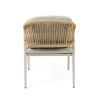 Outdoor Dining Set,Dining Chair Set of 6(Gray)+Acacia Wood Dining Table