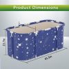 Portable foldable bathtub, thermostatic shower tub tub | ice bath | Separate family bathroom SPA bathtub, shower room soaking vertical bathtub, effect