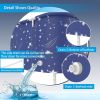Portable foldable bathtub, thermostatic shower tub tub | ice bath | Separate family bathroom SPA bathtub, shower room soaking vertical bathtub, effect