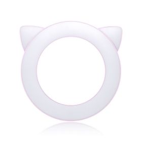 Desk Makeup LED Ring Light, Makeup Ring Light with PhoneClip, Studio Selfie LED Ring Light Fill Lamp for LiveStream/Makeup/Video, Ring Fill Light