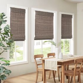 Bamboo Light Filtering Roman Shade 64"L
