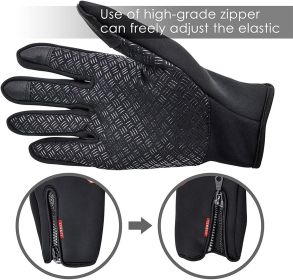 Cozy Season Gloves, Cozy Season Co Thermal Gloves, Stylish Fleece Lined Warm Winter Gloves For Cold Weather (Option: Black-M)