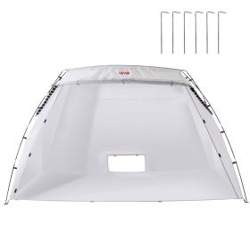 VEVOR Portable Paint Booth, Larger Spray Paint Tent with Built-in Floor & Mesh Screen, Painting Tent Station for Furniture DIY Hobby Tool (Default: Default)