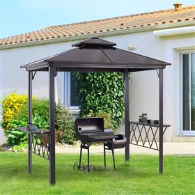 Gazebo/BBQ Cooking Pergola (Color: as picture)