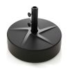 Outdoor Fillable Umbrella Base with Texture Decor