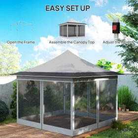 Pop Up Canopy, Canopy Tent (Color: as picture)