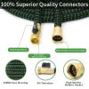 Lovewe Pocket Hose with 10 Function Nozzle,  Expandable Garden Hose, Lightweight & No-Kink Flexible Garden Hose, 5/8 inch Anodized Aluminum Fittings