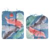 2Pcs/Set 1Pc Back Cushion and 1Pc Seat Cushion Rocking Chair Cushion Upper And Lower Back And Seat Sets